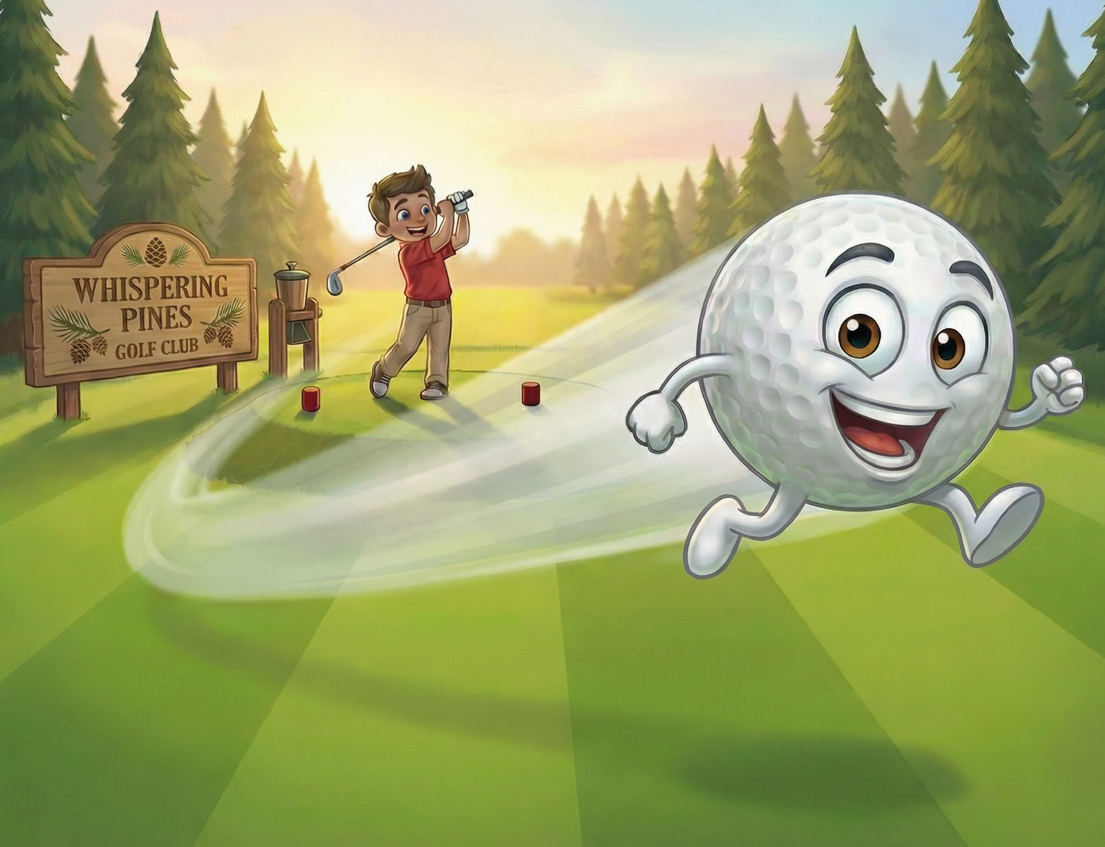 Once Upon a Golf Swing — Hardcover + E-book + Song Bundle